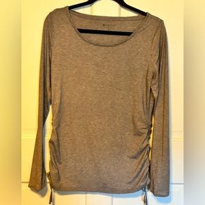 Ruched sides Athleta top size M